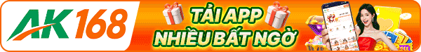 AK168 GIF promotional banner