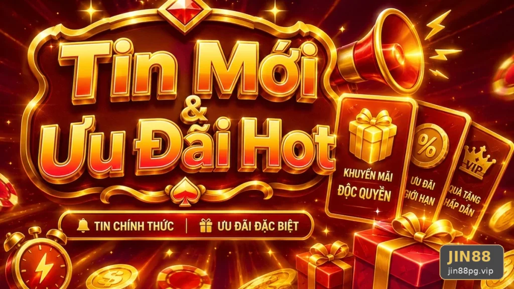 Hướng Dẫn Người Mới Kiểm Tra Giao Diện Tin Tức JIN88 Và Quyền Lợi Thành Viên Tại jin88pg.vip