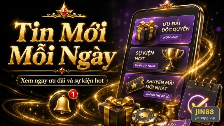 Cập nhật tin tức JIN88 tại jin88pg.vip: Phân biệt thông tin xác thực, quảng cáo và kỳ vọng thực tế về quyền lợi thành viên